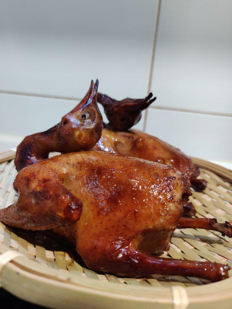 tomatolll做的脆皮乳鸽烤箱版