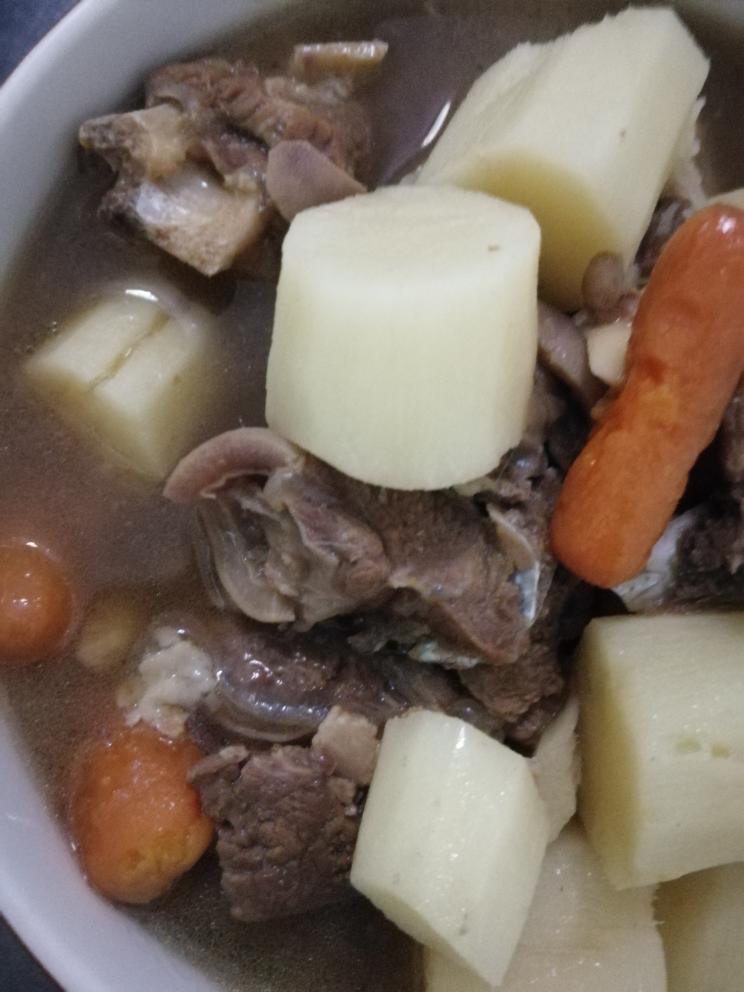 羊肉炖山药