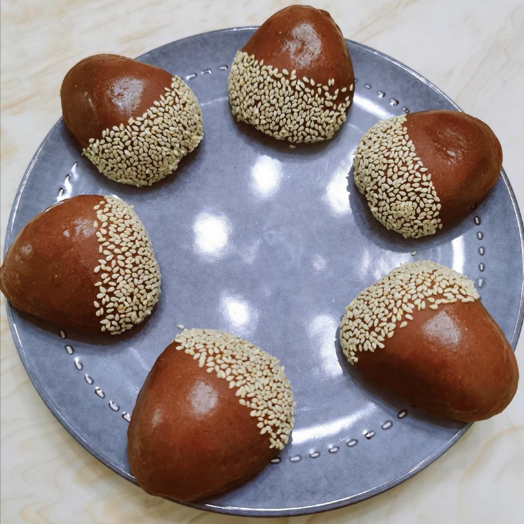fisheeplove做的栗子小面包