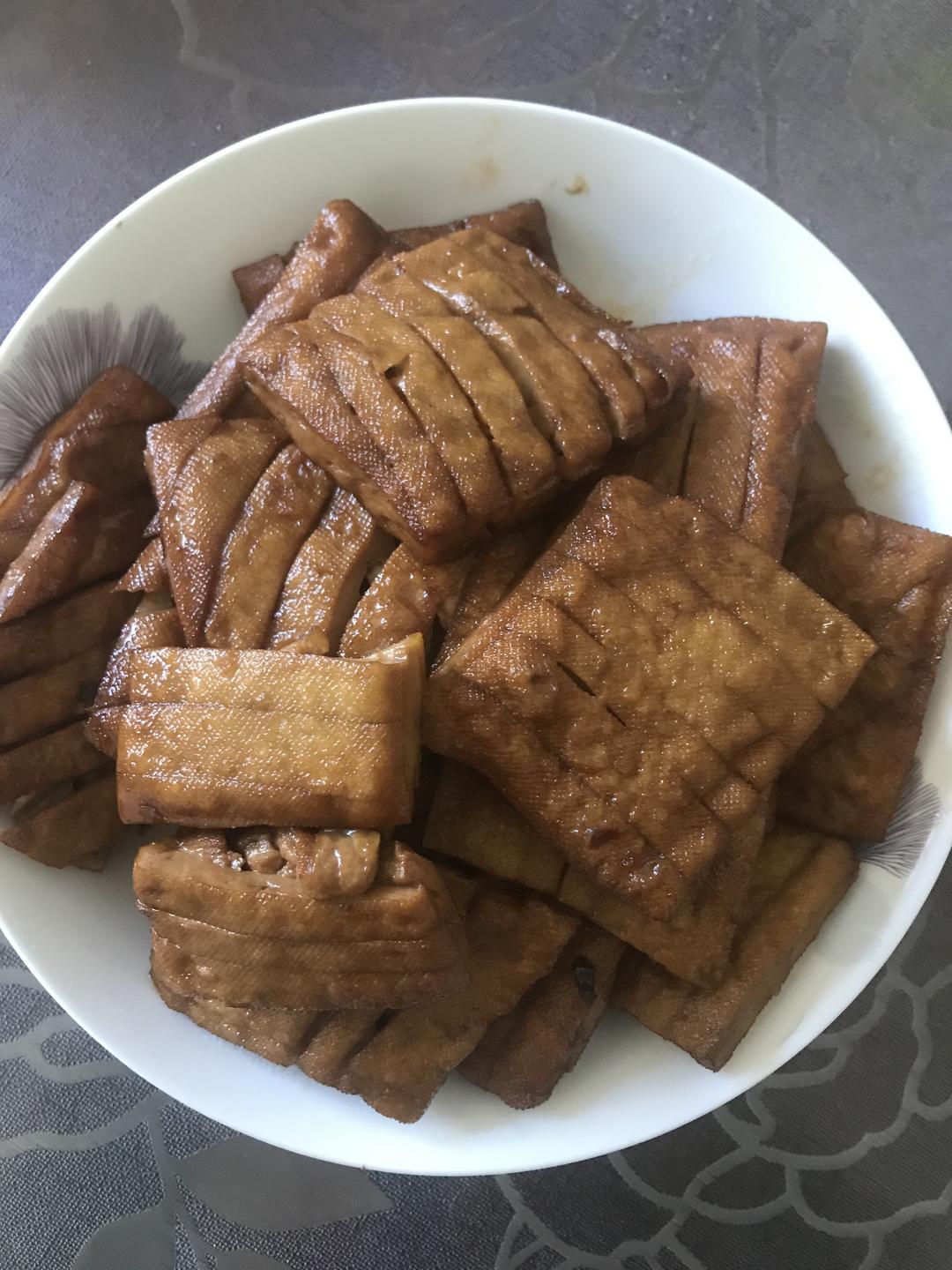 五香豆腐干