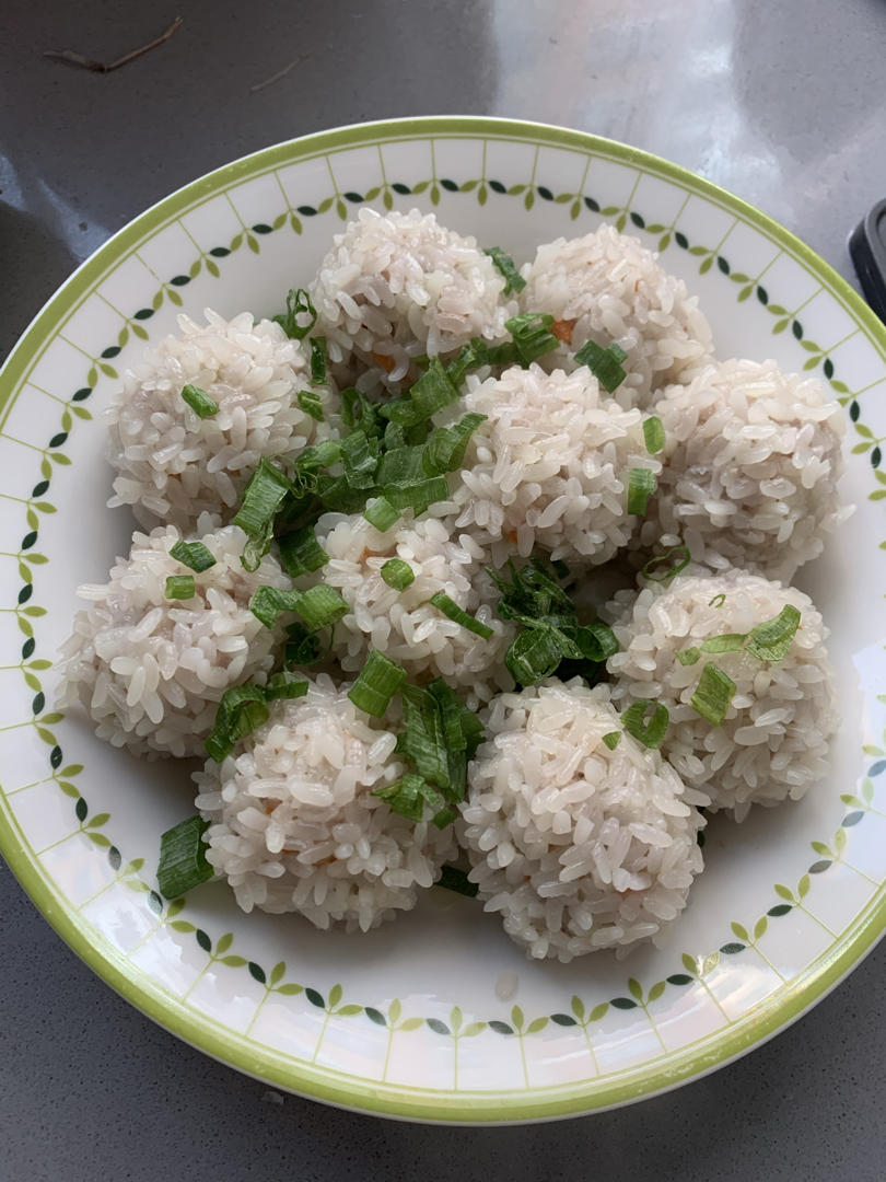 zm1234567做的糯米肉丸子