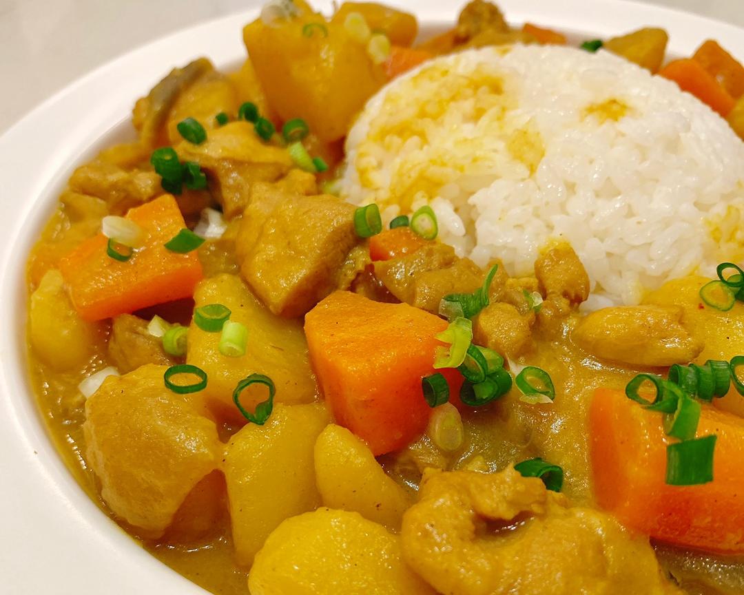 日式咖喱鸡肉饭超浓郁