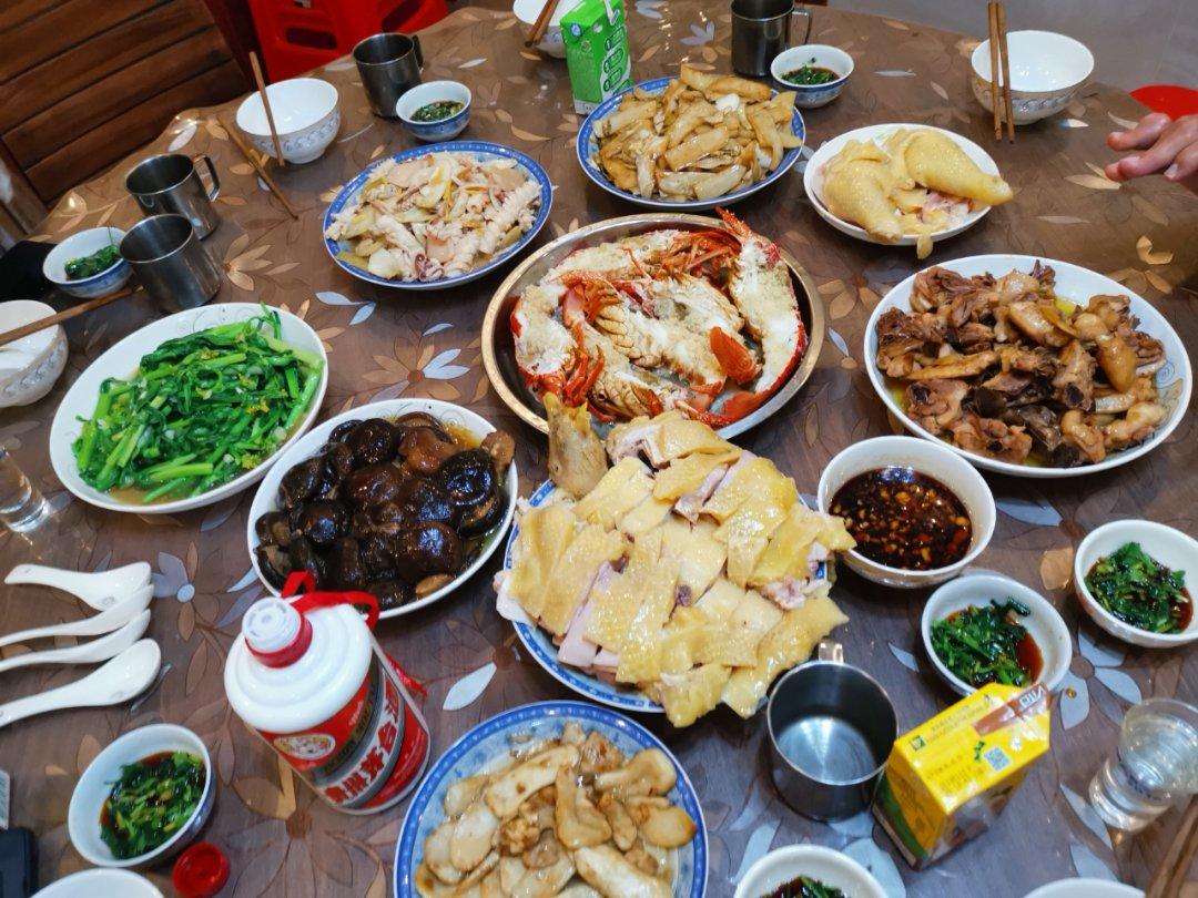 梁前做的年夜饭 梁前 分享作品 年夜饭 广西