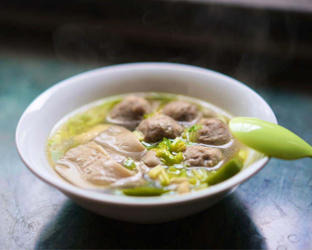 【正大钱食谱】清新的潮汕牛肉丸汤