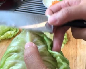 老外版圆白菜酿菜的做法 步骤2