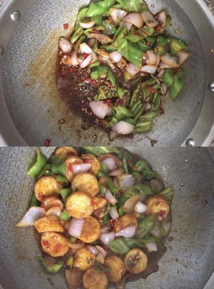 酸辣微甜焦皮日本豆腐的做法 步骤3