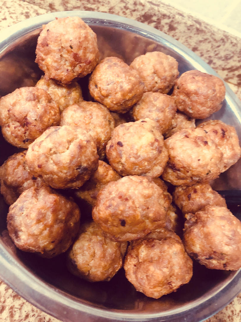 beii做的好朋友家的传家肉丸子