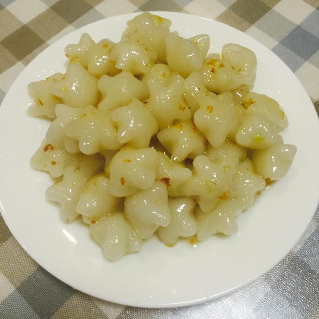 xuanxuan做的桂花糖炒年糕