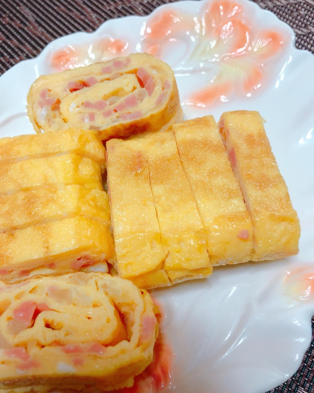 宋佩宸cherry做的日本家庭料理系列-香葱厚蛋烧