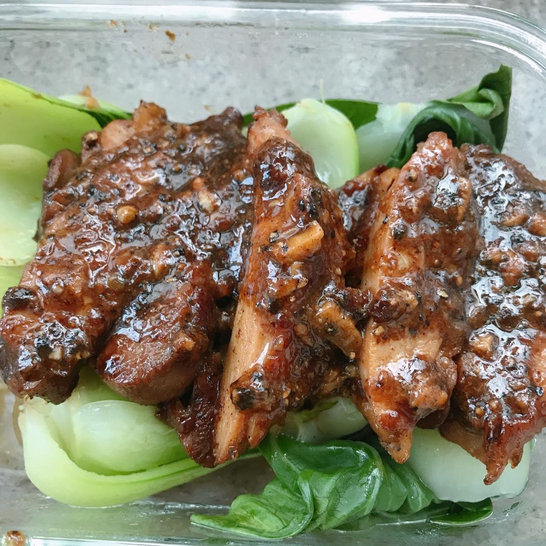 totinto做的懒人版黑椒鸡扒