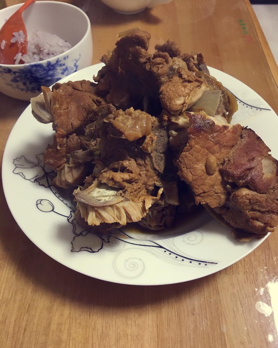 大等做的酱香脊骨(电压力锅版)独家
