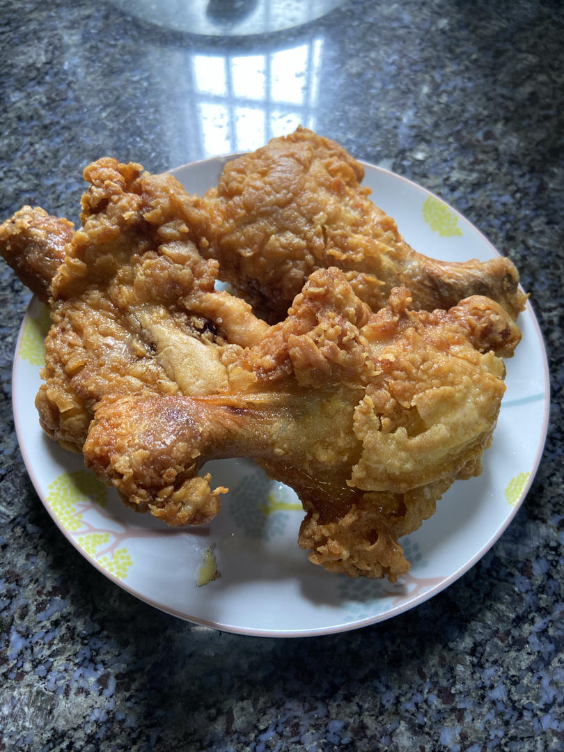 stronger做的不用炸鸡粉也可以炸出酥脆炸鸡腿