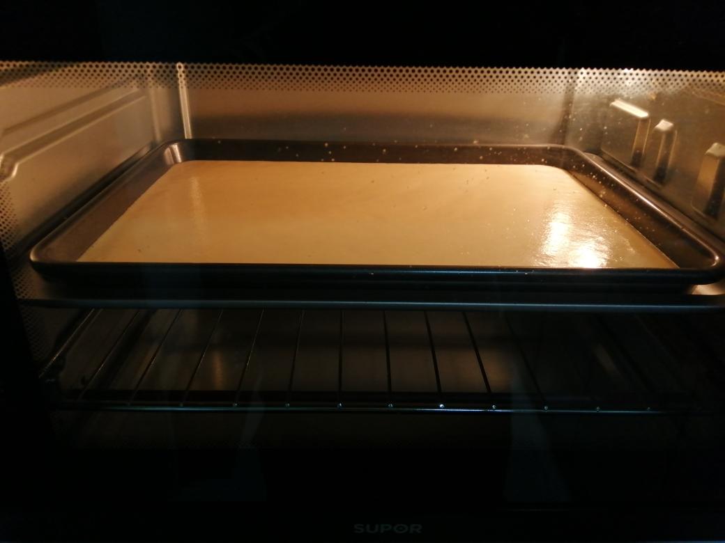 未打发的蛋白做蛋糕
