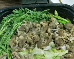 幸福营养的寿喜锅的做法 步骤15