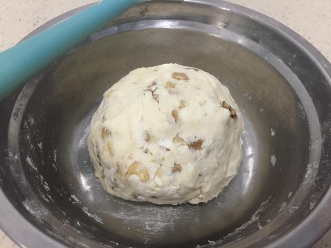 【淡奶油海盐核桃咸司康的做法步骤图】cxyjane-制作