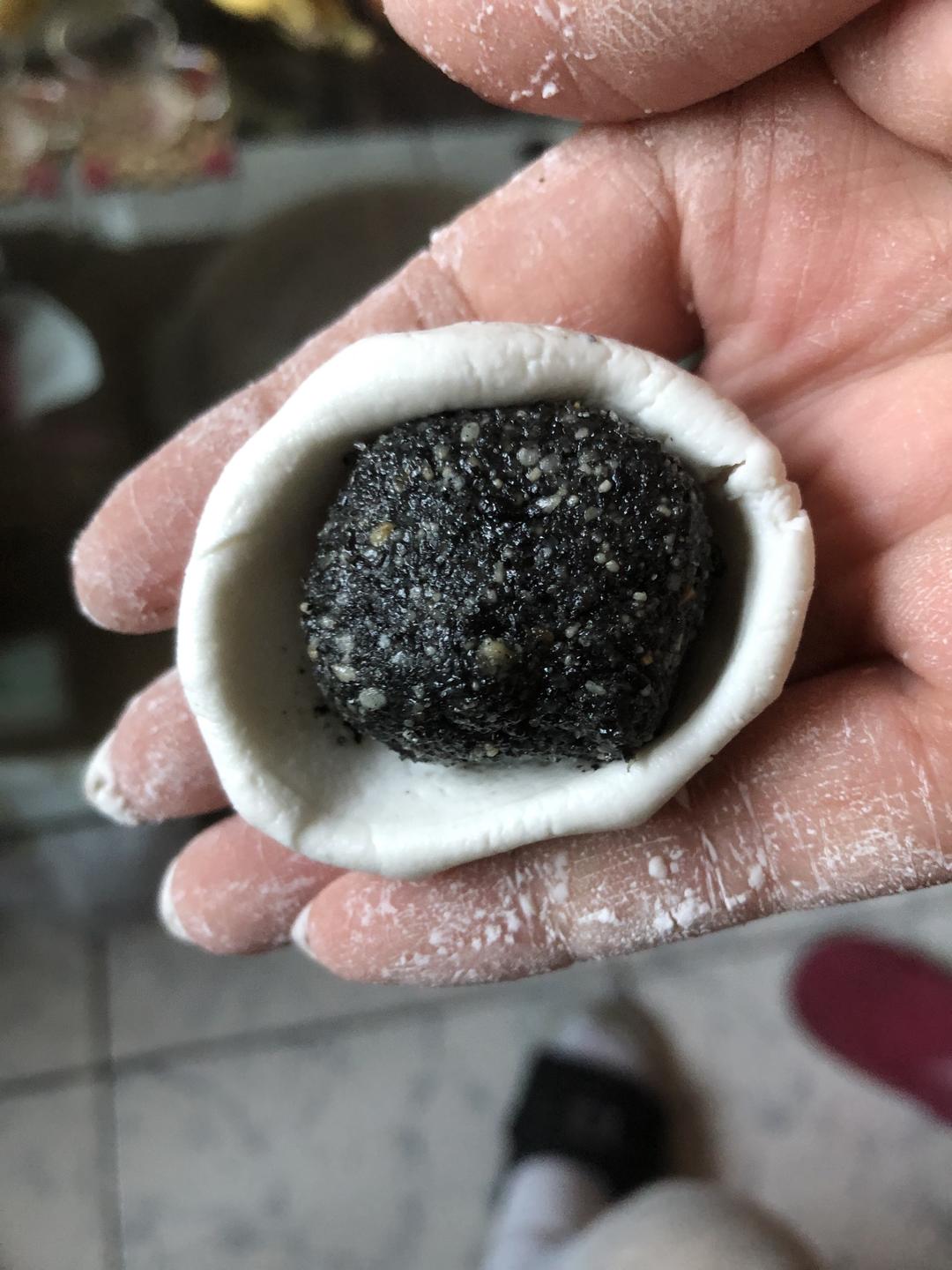 黑芝麻汤圆的做法 步骤15