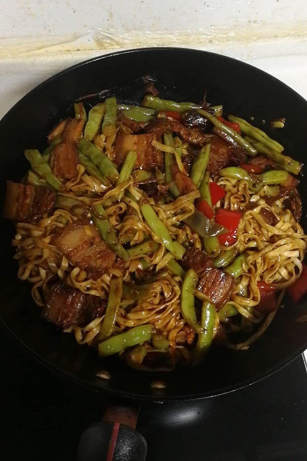 张天佐plus做的家常豆角焖面
