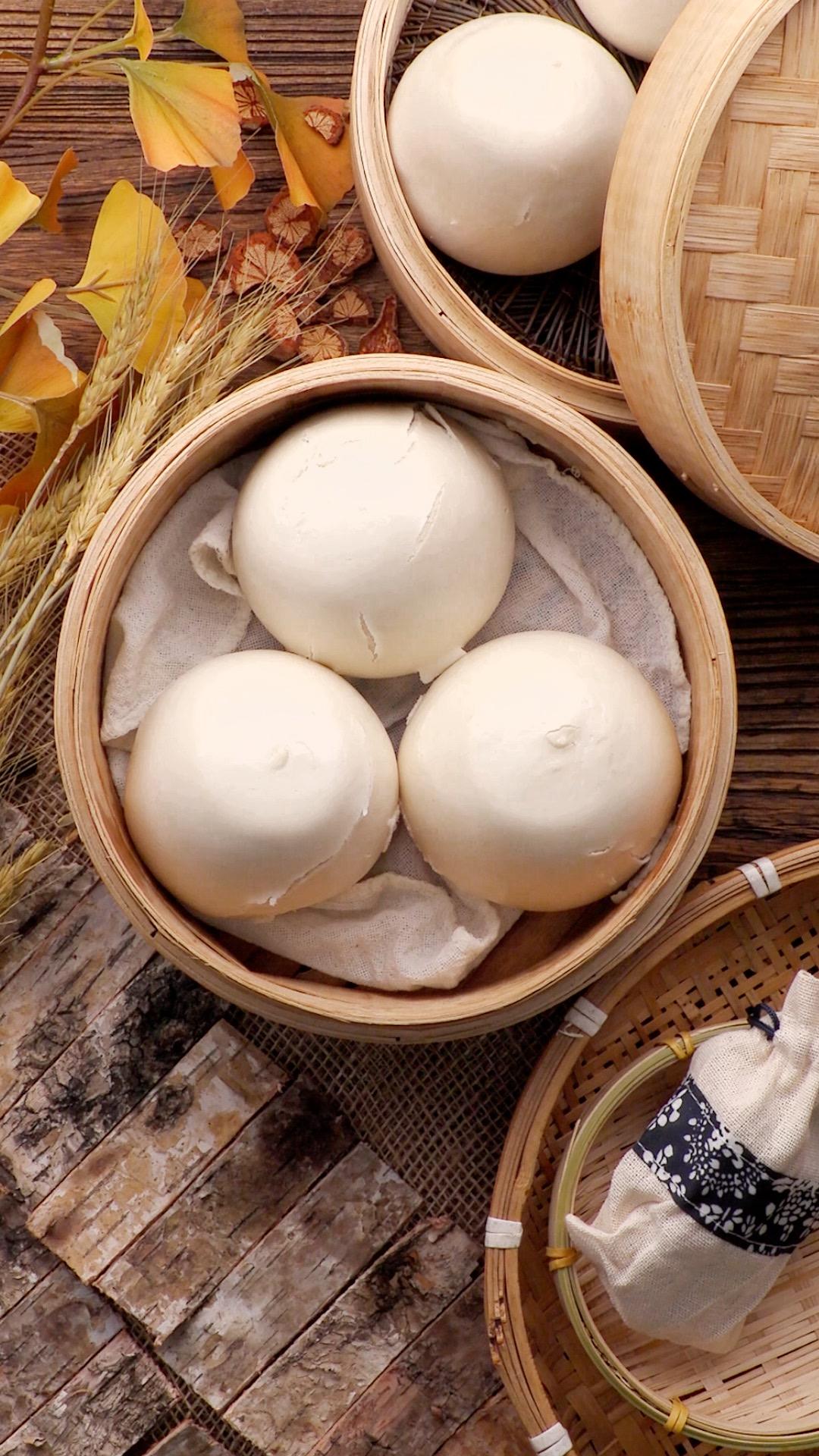 中餐之蒸包子蒸馒头花卷