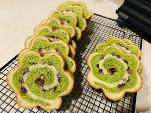 梅花双色吐司的做法 步骤9