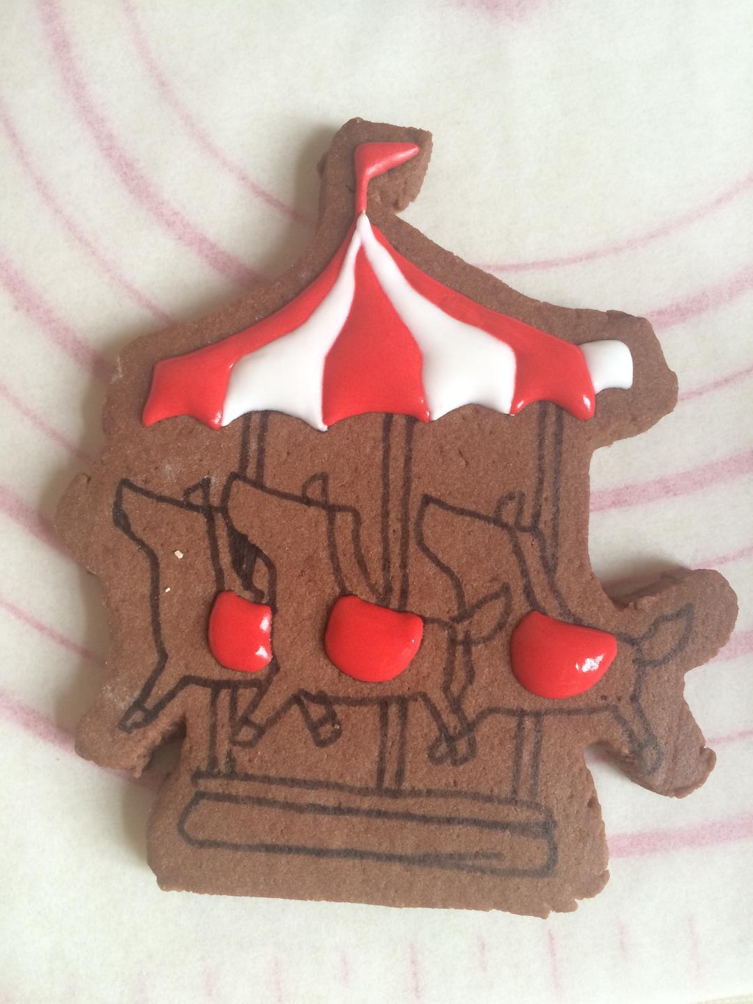 【六一 儿童节 游乐园 糖霜饼干的做法步骤图】SenvenoE丶七小邪-制作