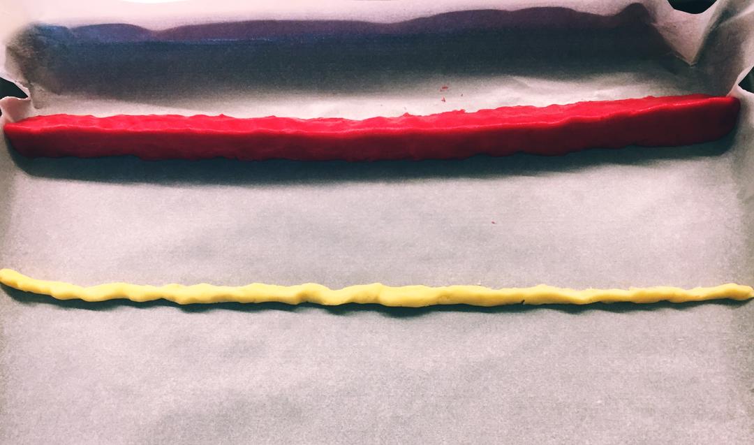 【抹茶曲奇圣诞小红帽造型饼干的做法步骤图】sukieG-制作