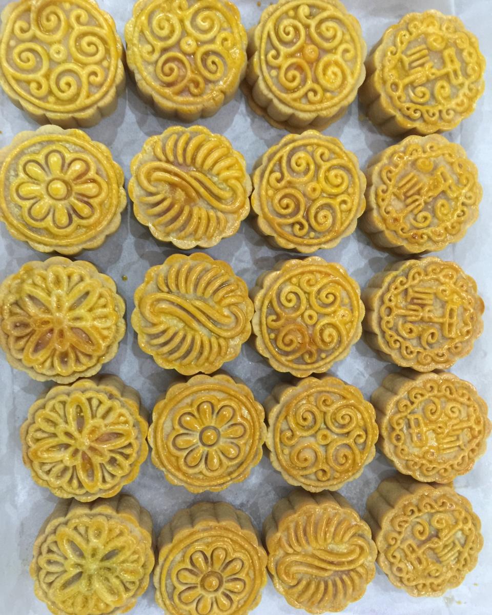 幸福的形状9做的《tinrry下午茶》教你做广式月饼