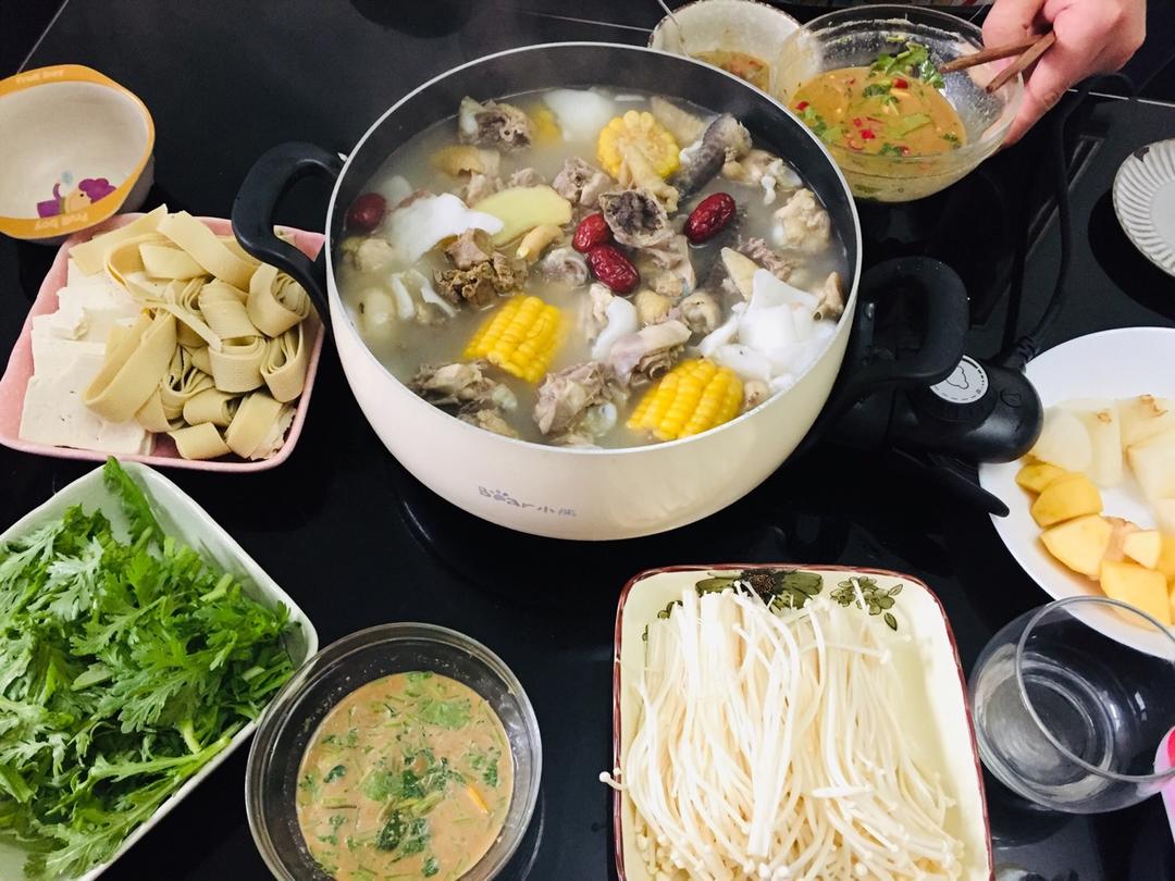 yvonne佳做的椰子鸡火锅【曼食慢语】