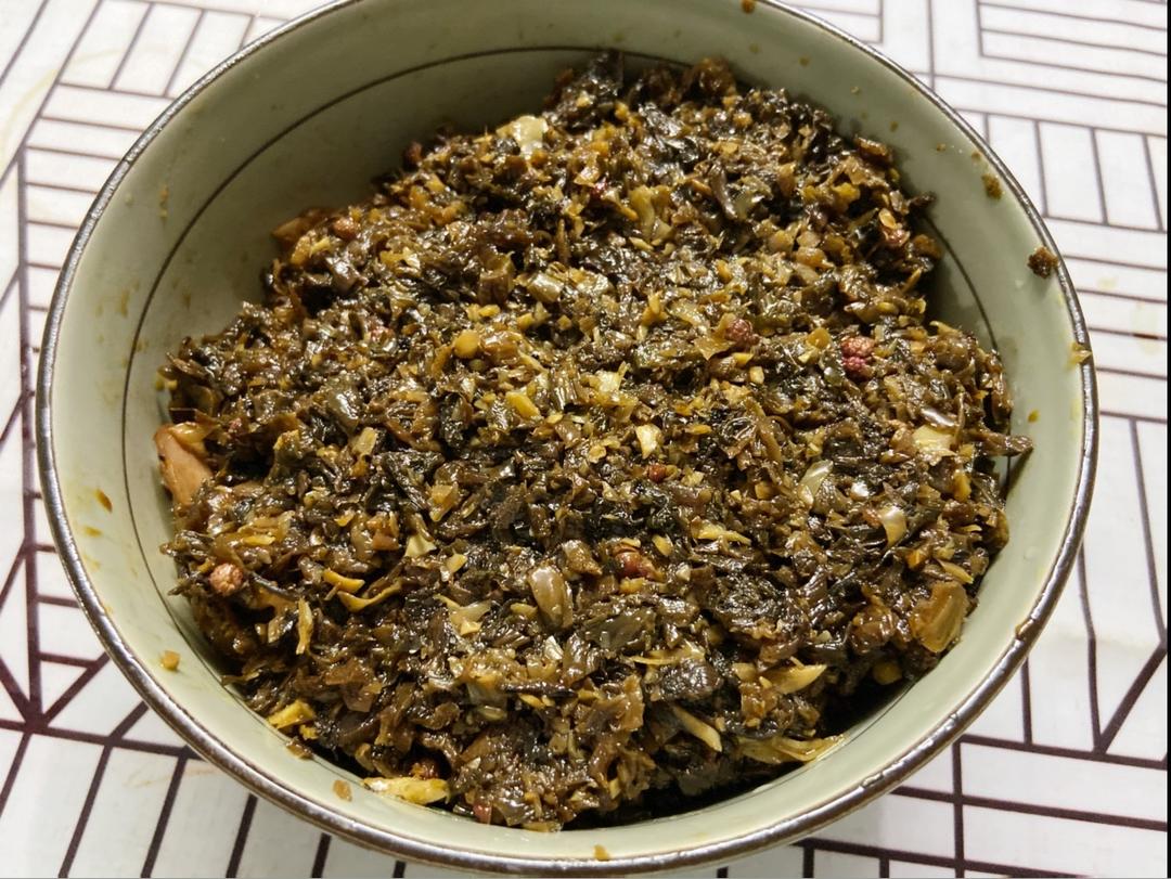 笋尖老咸菜蒸烧白(重庆特色)的做法 步骤26
