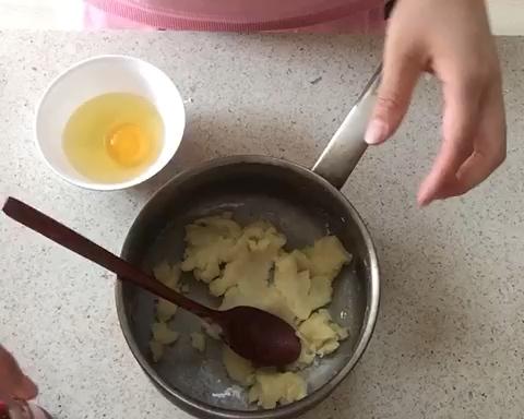 【草莓星星泡芙（宝宝辅食）的做法步骤图】芥末jiemo-制作