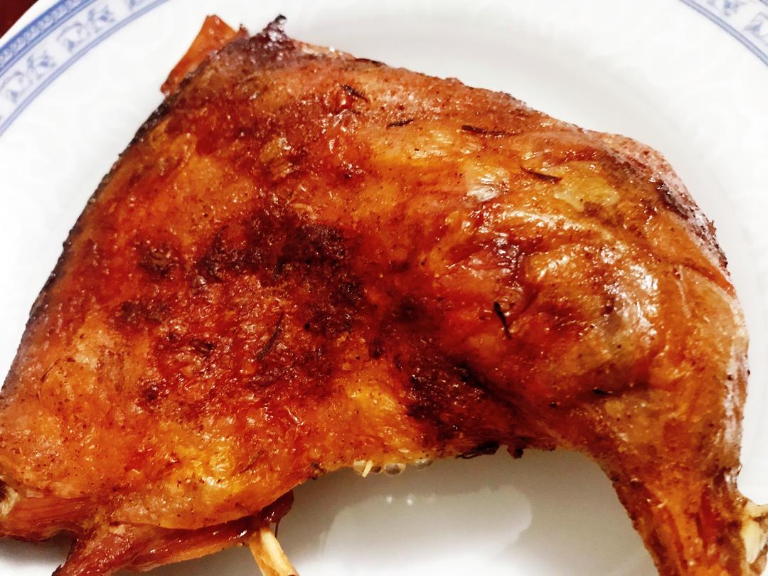 果蔬烤鸭腿