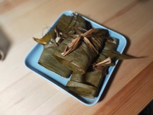 不放盐的草扎肉的做法 步骤18