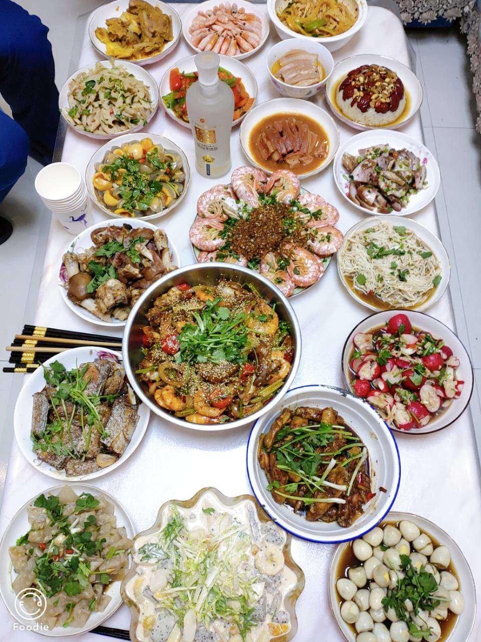 兮诺麻麻哦做的年夜饭