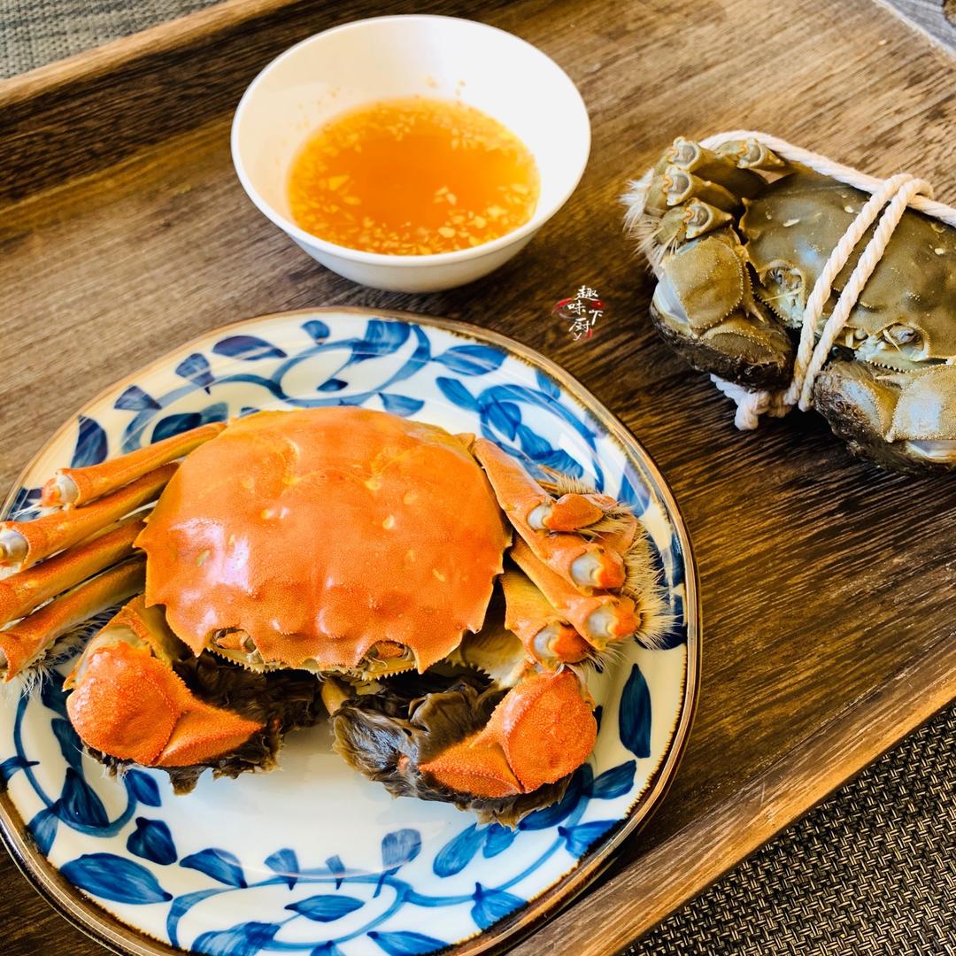 菜谱 清蒸大闸蟹          秋风起蟹黄肥,秋季的美味～阳澄湖大闸蟹
