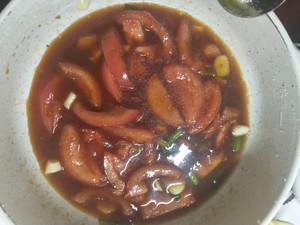 做法番茄|酸辣叉烧金针菇食谱汤炖肥牛肉寝室图片
