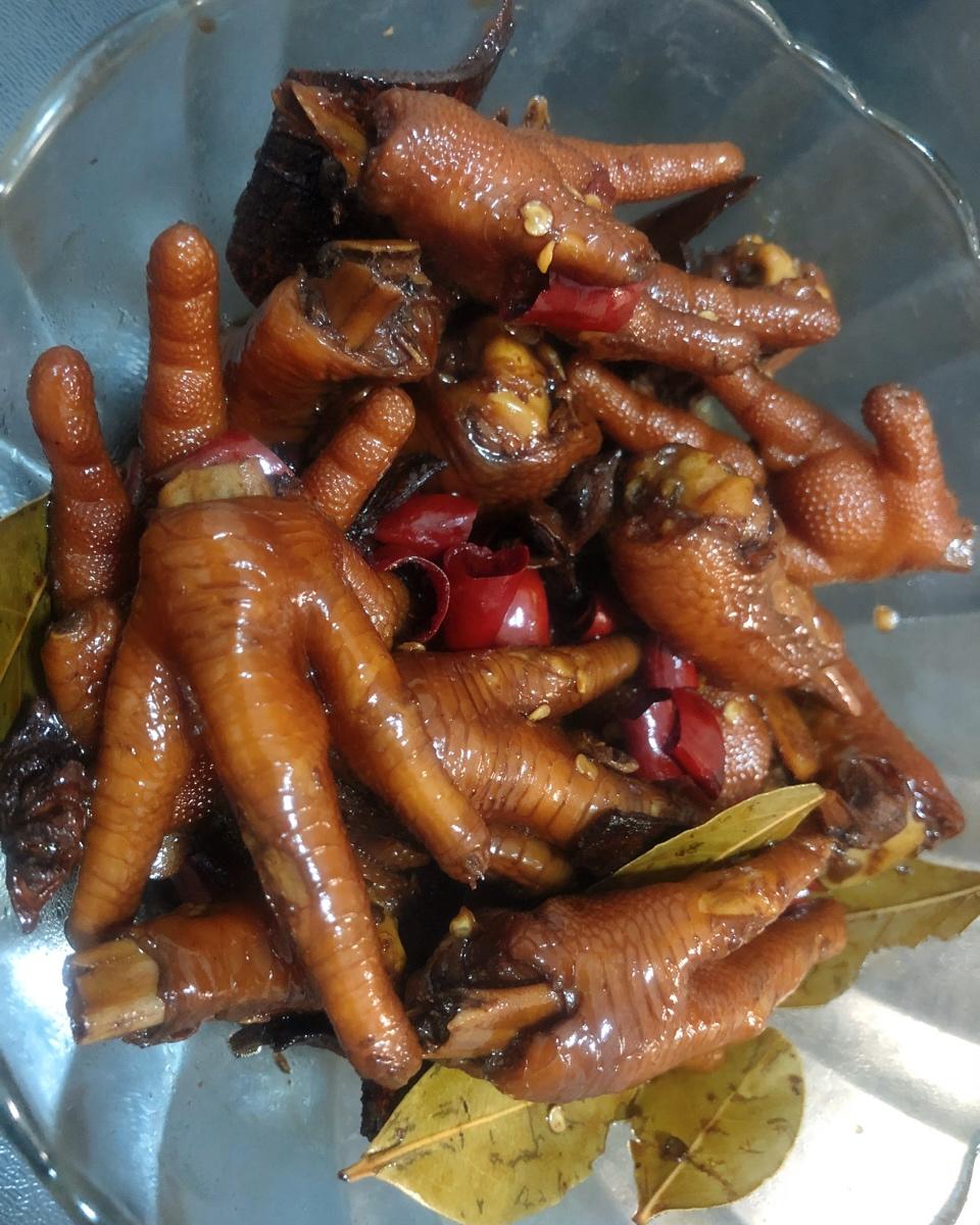 s1yan做的香辣卤鸡爪