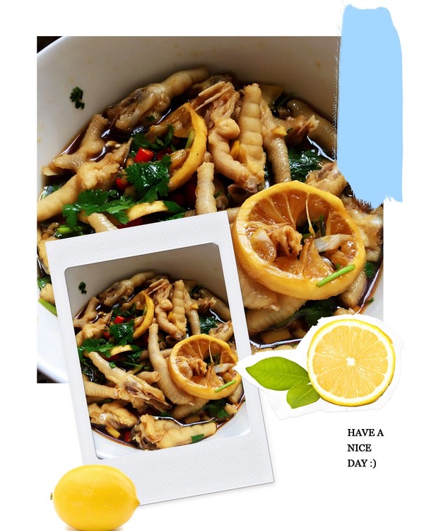 柠檬原生态美食做的桃子凤爪好百客美食节哈尔滨图片