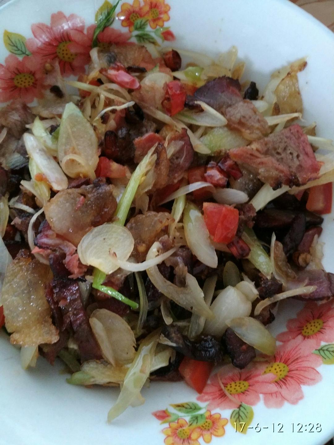 藠头炒腊肉的全部作品