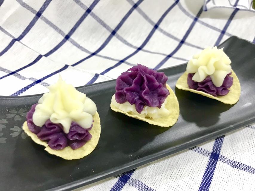 夏日甜品之山药&紫薯冰激凌