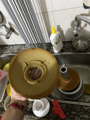 戚风凹底研究的做法 步骤1