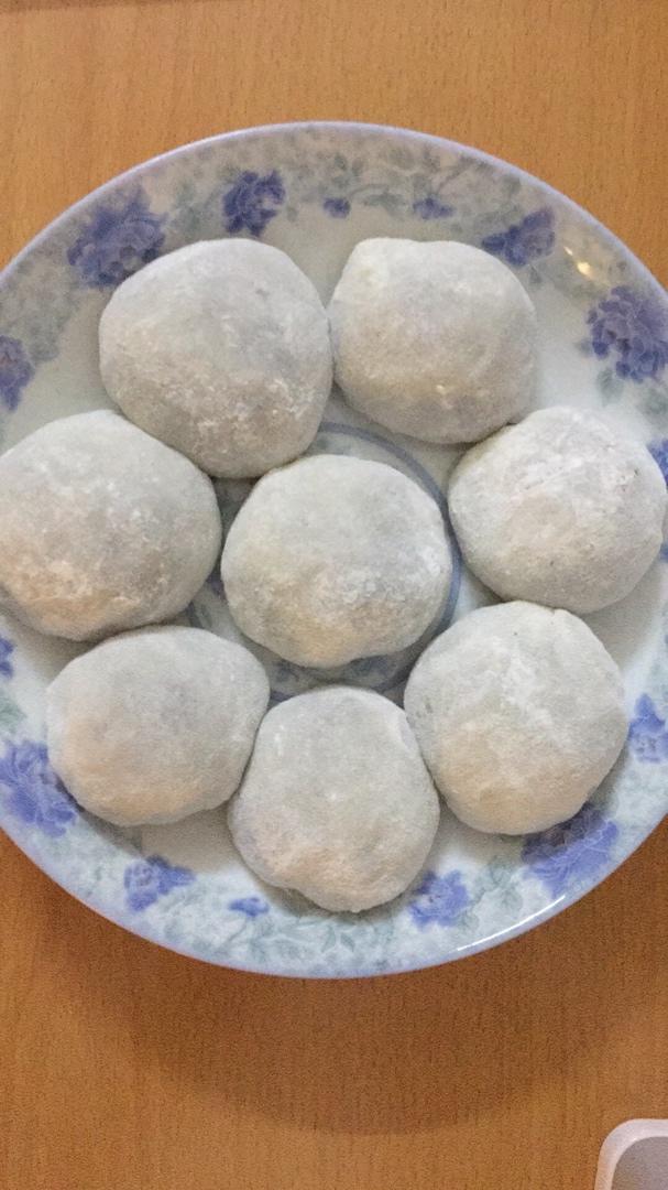 廖碧君做的客家糯米糍粑