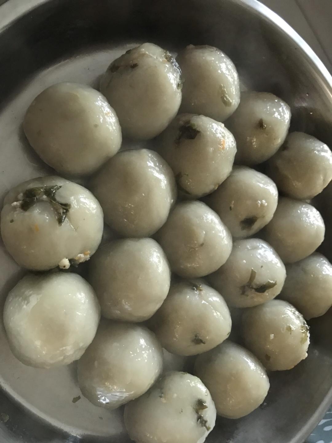 Q弹番薯丸的做法 步骤6