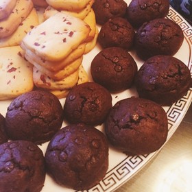 巧克力豆曲奇(chocolate chip cookies)