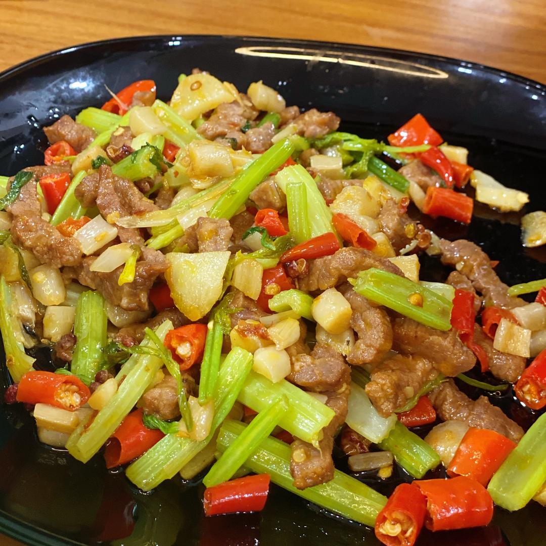 泡椒牛肉丝的做法