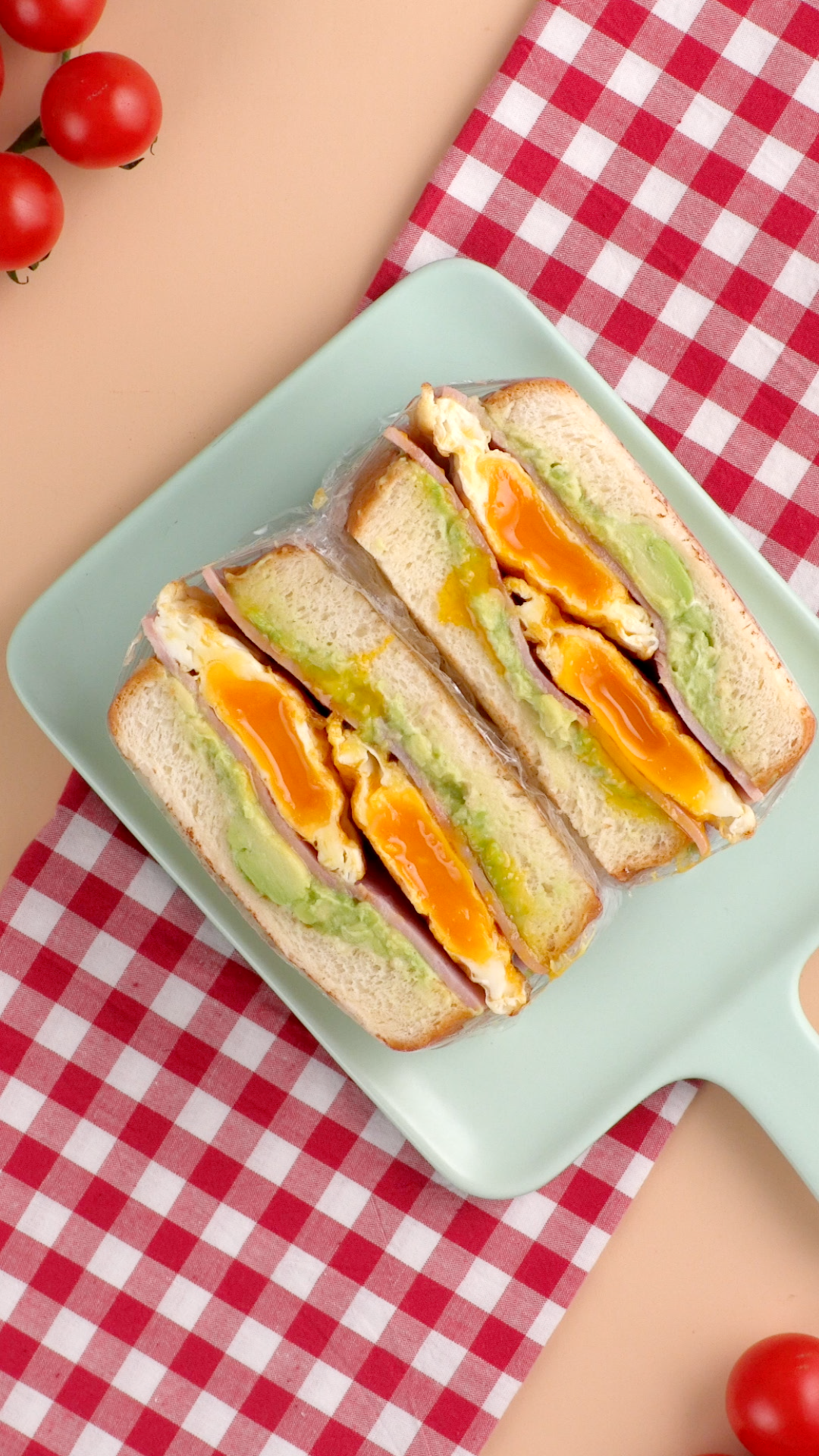 【牛油果三明治的做法视频_牛油果三明治的做法步骤】-制作