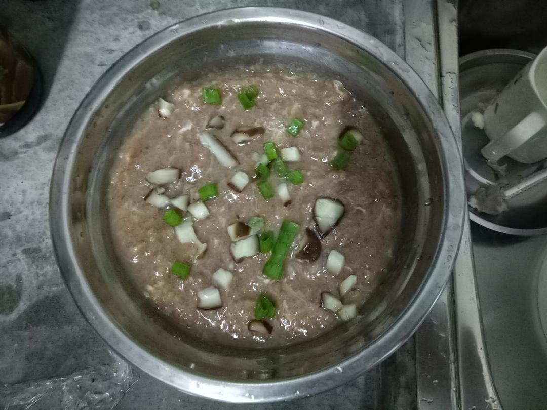 蒸虾泥肉饼的做法