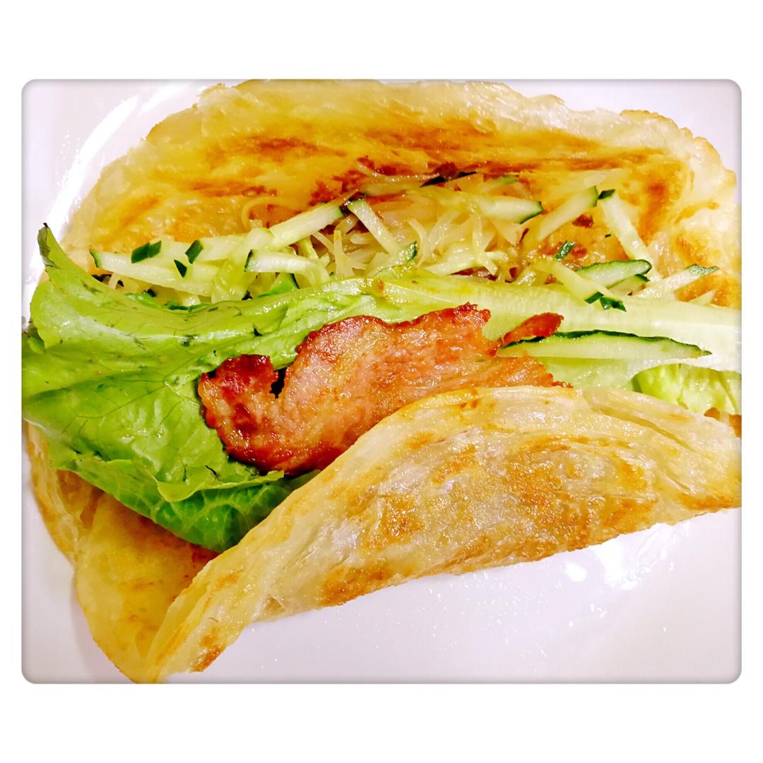 红薯麻麻包子头做的手抓饼