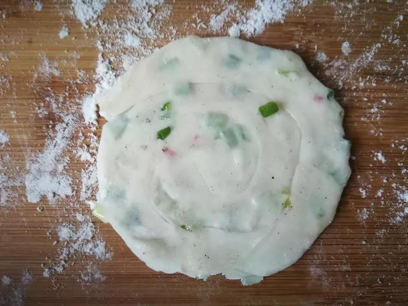饺子皮葱油饼