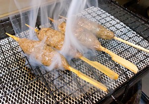 深夜食堂之烤牛肉丸串烧的做法 步骤8