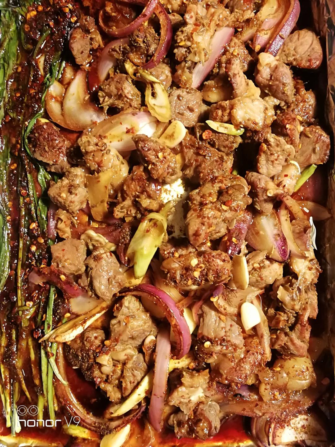 烤箱 烤羊肉 手机用户3777_05vs做的烤羊肉