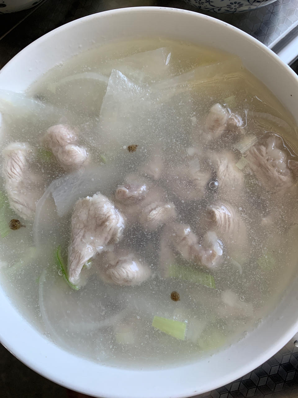 lucky奇葩麻麻做的滑肉汤